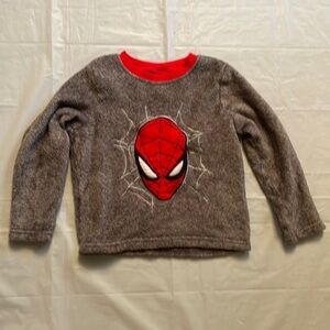 Marvel Spider-Man  kids pyjama shirt grey and red